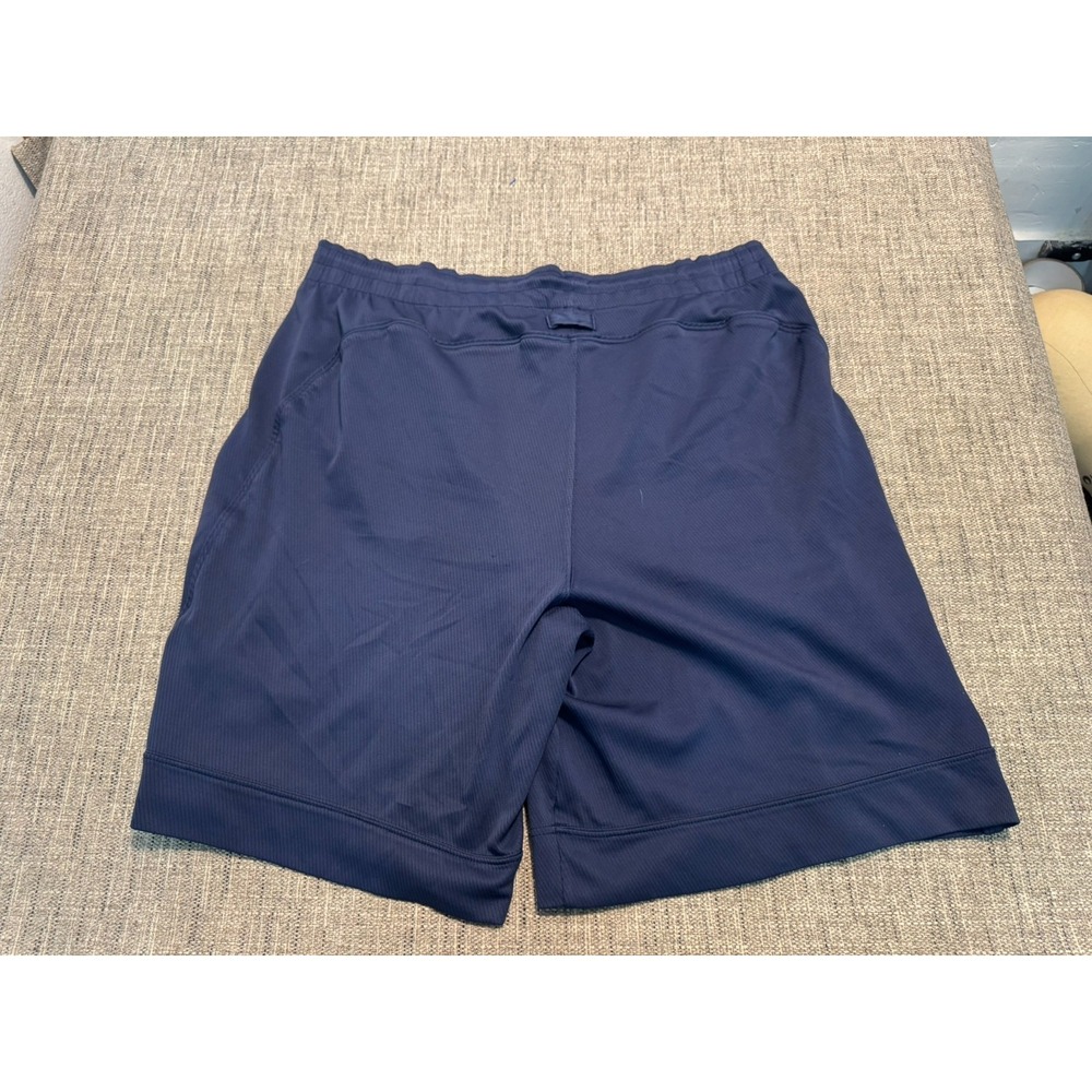 Vintage Air Jordan Jumpman 20th Anniversary Basketball Shorts Men XL Blue Casual